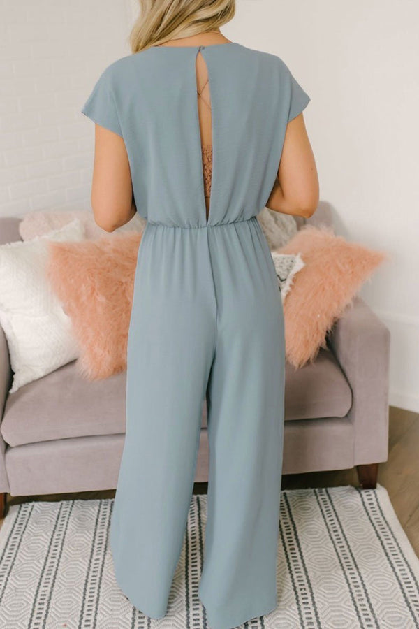 Backless Strappy Jumpsuit