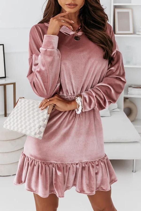 Casual Hooded Dress