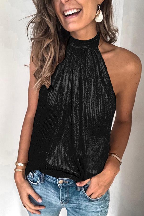 Festive Sequin Top