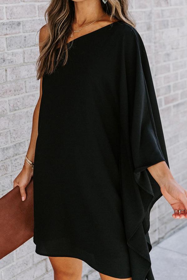 Loose Sleeve Loose Temperament Dress