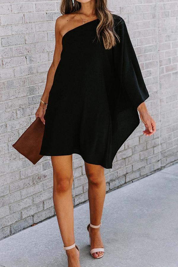 Loose Sleeve Loose Temperament Dress