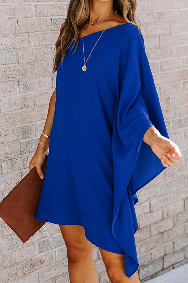 Loose Sleeve Loose Temperament Dress