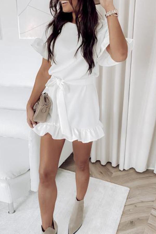 Casual Ruffle Dress