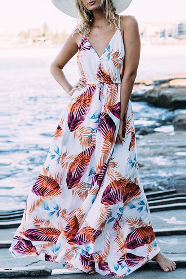 Bohemian Beach One-Piece Dress