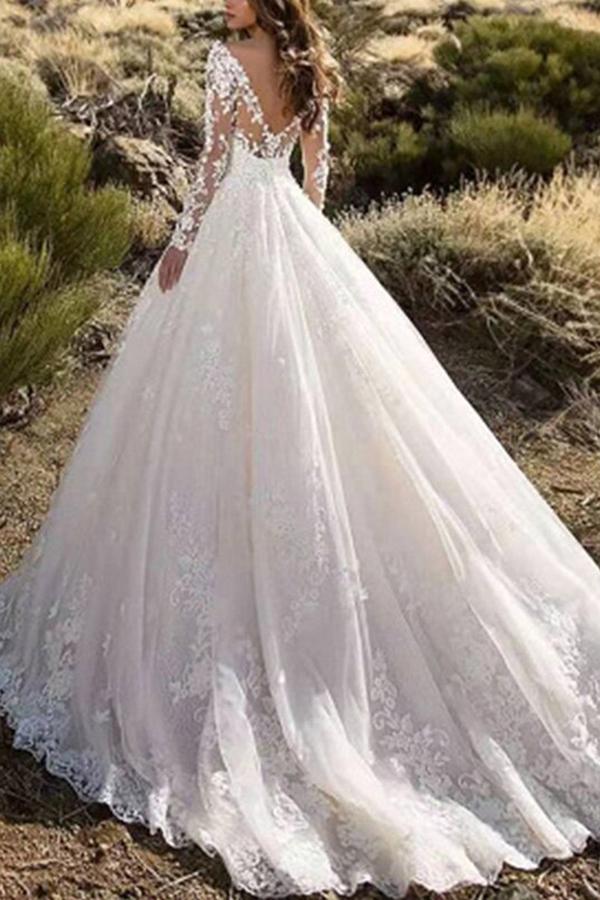 Bridal Wedding Lace Dress